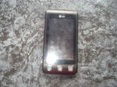 Celular LG (Preto com Vermelho)