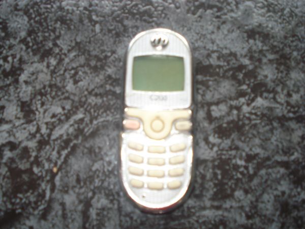 Celular Motorola C200 (Prata)